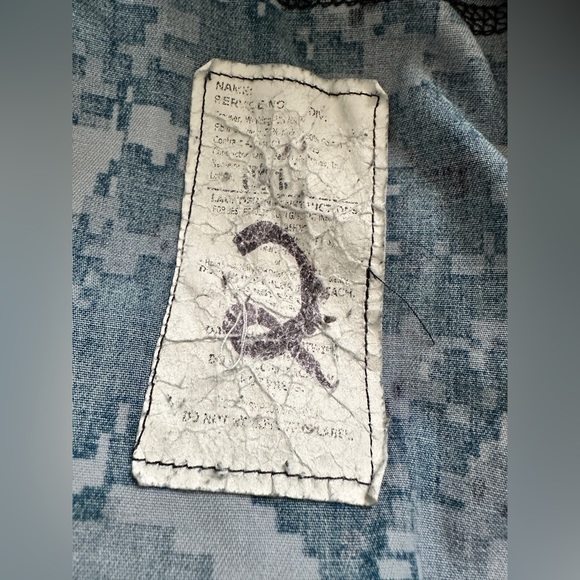 Blue camo print pants - Picture 6 of 6